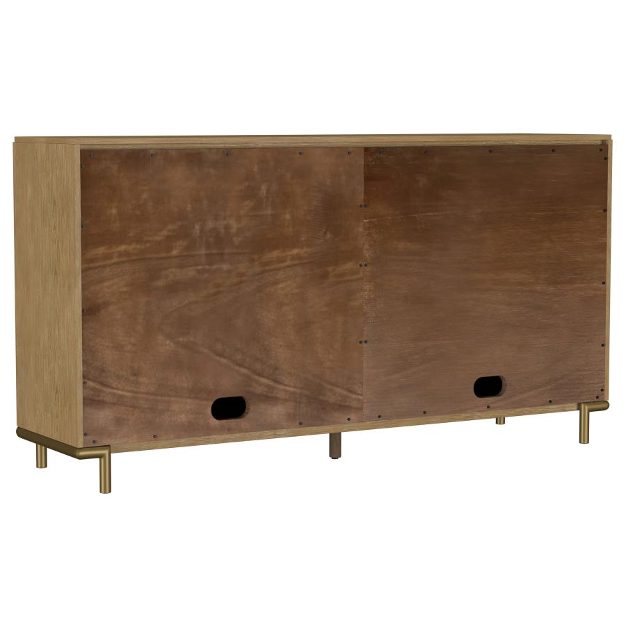 Arini 2-drawer Cane Door Dining Sideboard Server Sand Wash view 7