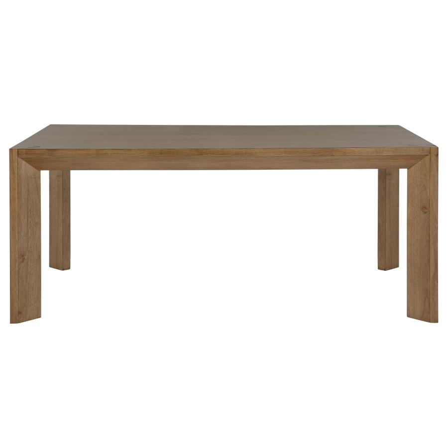 Bruner 5-piece 72-inch Rectangular Dining Set Natural Brown view 4