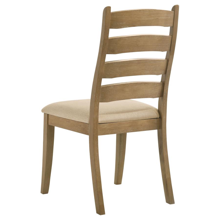 Danvers Wood Dining Side Chair Brown Oak (Set of 2) view 7