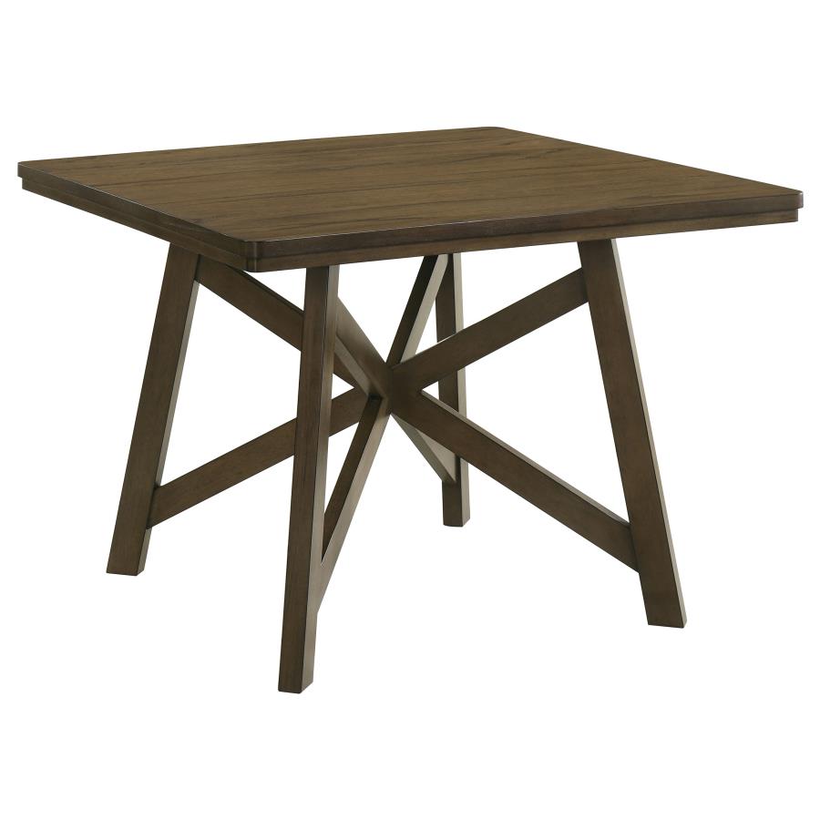 Canfield 5-piece 47-inch Counter Height Dining Set Brown view 3