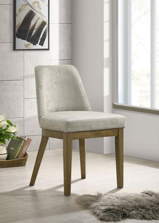 Castlewood Upholstered Side Chair Light Tan (Set of 2) view 2