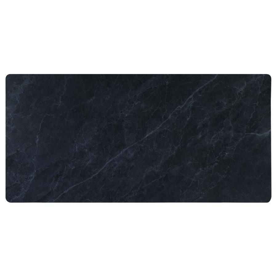 Desden 79-inch Rectangular Sintered Stone Dining Table Grey view 6