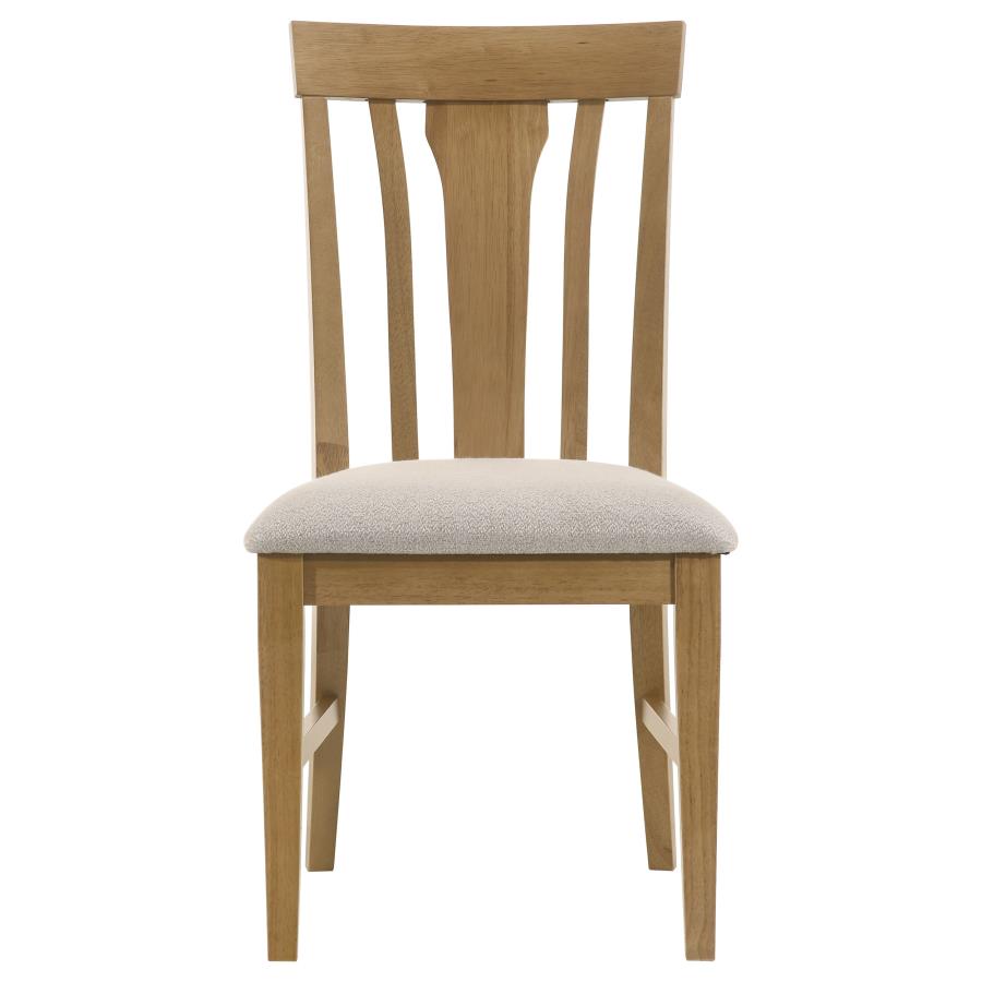 Hartville Dining Side Chair Natural Light Brown (Set of 2) view 4