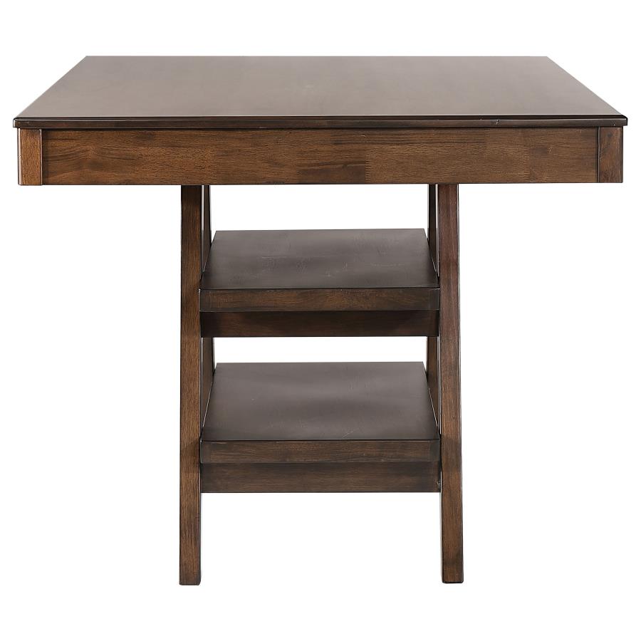Dewey 5-piece Rectangular Dining Table Set Walnut view 5