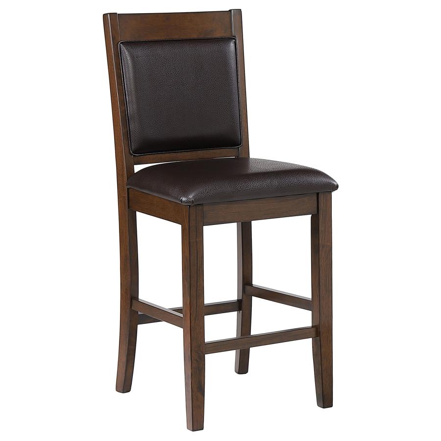 Dewey 5-piece Rectangular Dining Table Set Walnut view 7