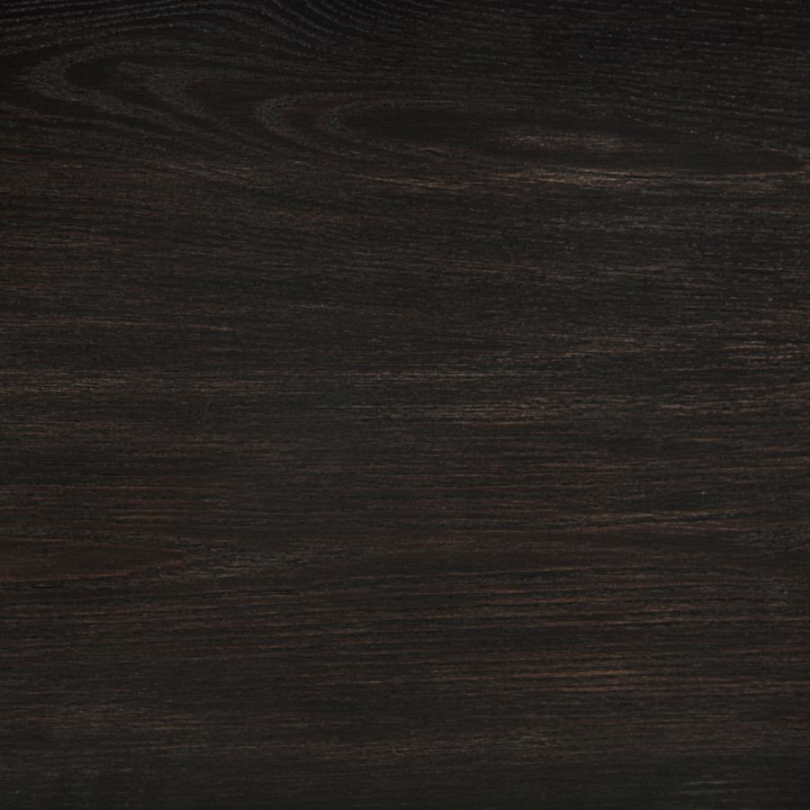 Leandro 60-inch Round Dining Table Burnished Black view 6