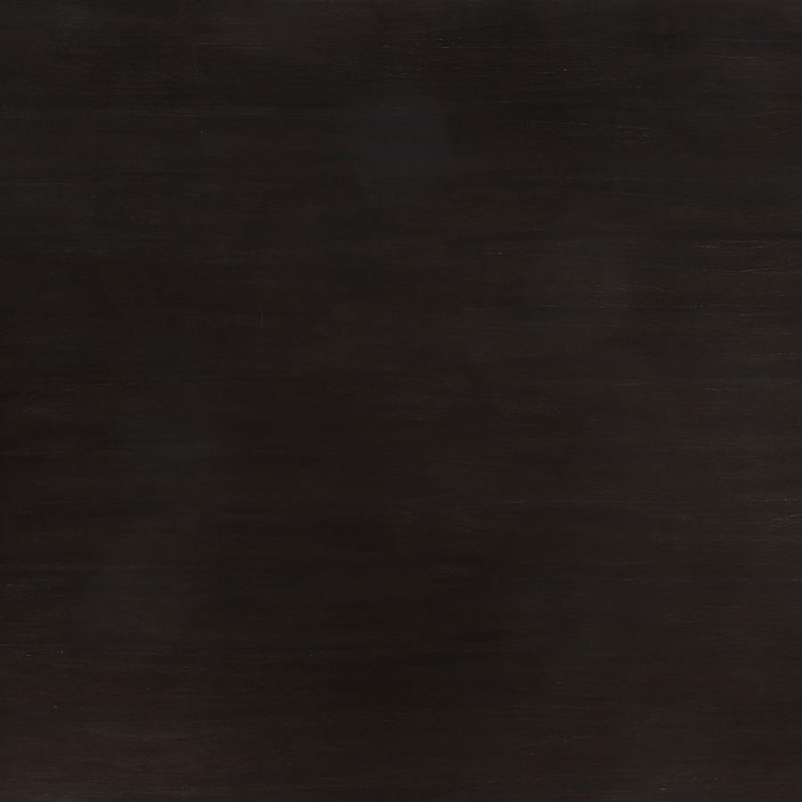 Phelps 123-inch Extension Leaf Dining Table Distressed Noir view 6