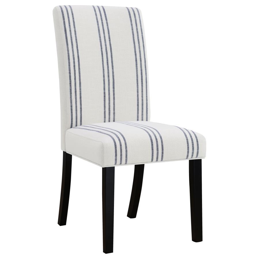 Herran Upholstered Dining Side Chair Beige (Set of 2) view 3