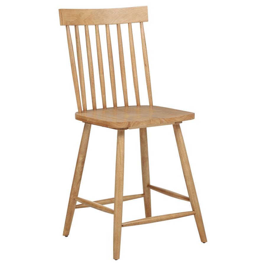 Andrews Windsor Counter Height Dining Side Chair Light Ash (Set of 2) view 3