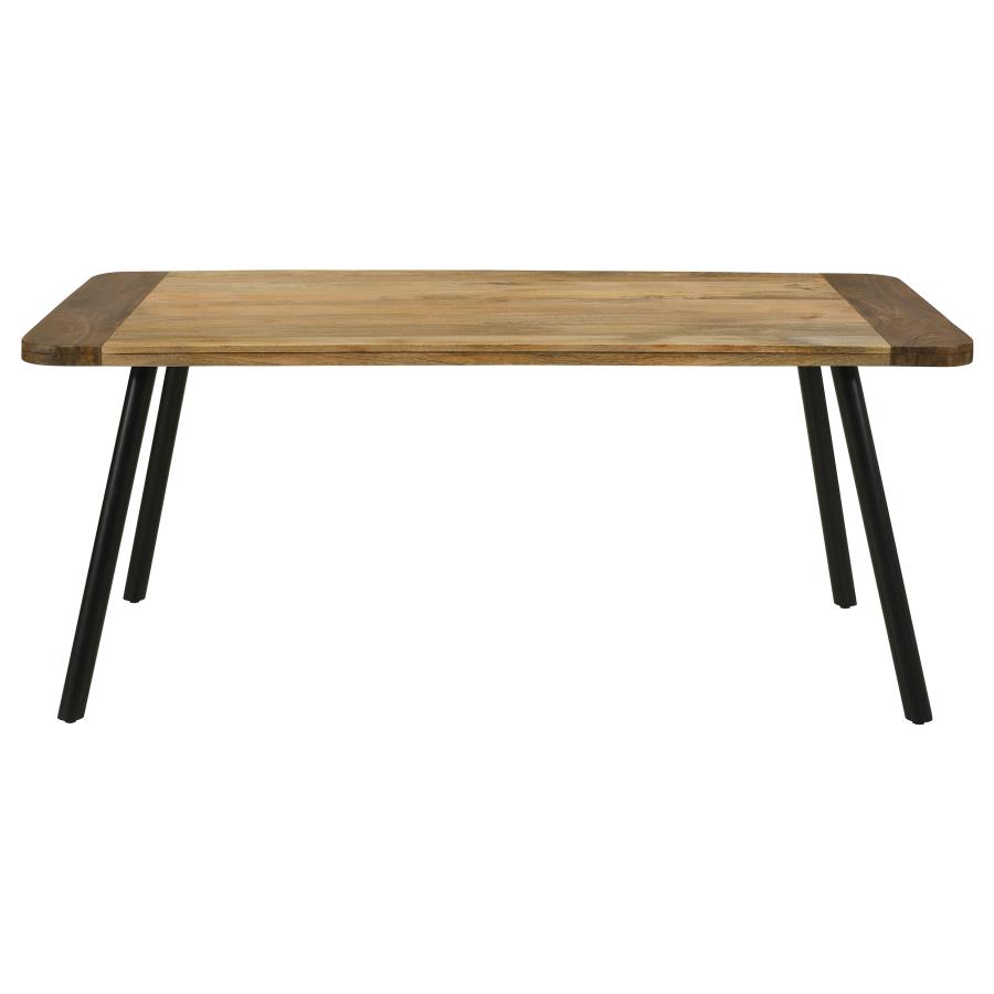 Maverick 70-inch Solid Wood Dining Table Natural Mango view 3