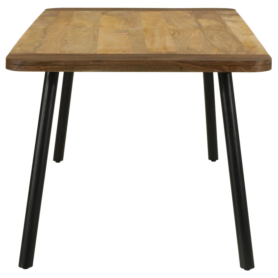 Maverick 70-inch Solid Wood Dining Table Natural Mango view 4