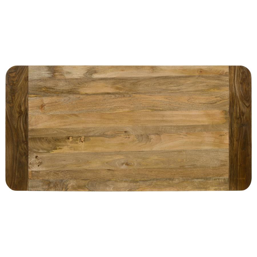 Maverick 70-inch Solid Wood Dining Table Natural Mango view 5