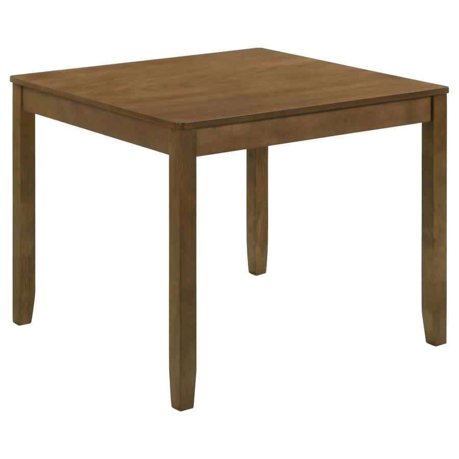 Parkwood 5-piece Square Dining Table Set Honey Brown view 3