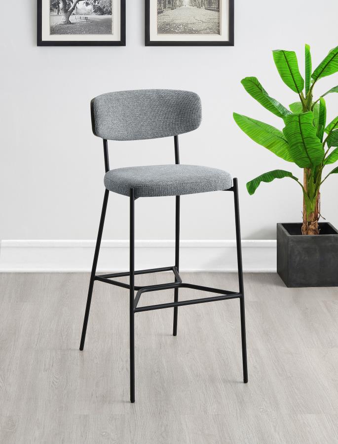 Elison Pub Height Bar Stool Grey (Set of 2) view 2