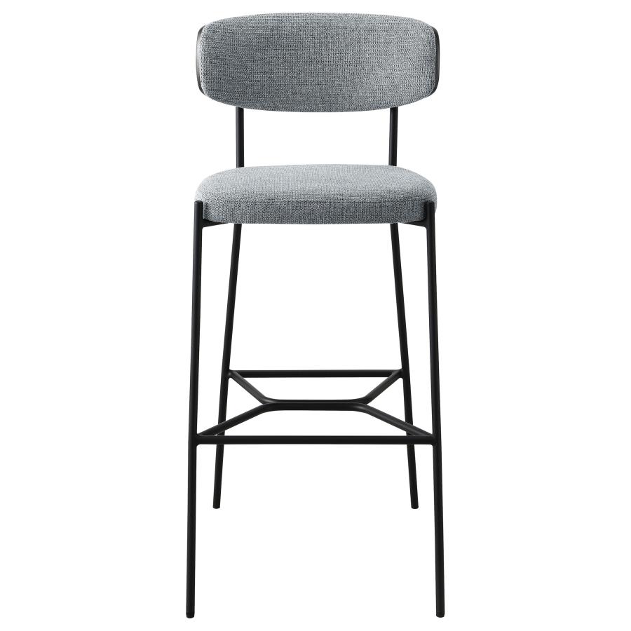 Elison Pub Height Bar Stool Grey (Set of 2) view 4