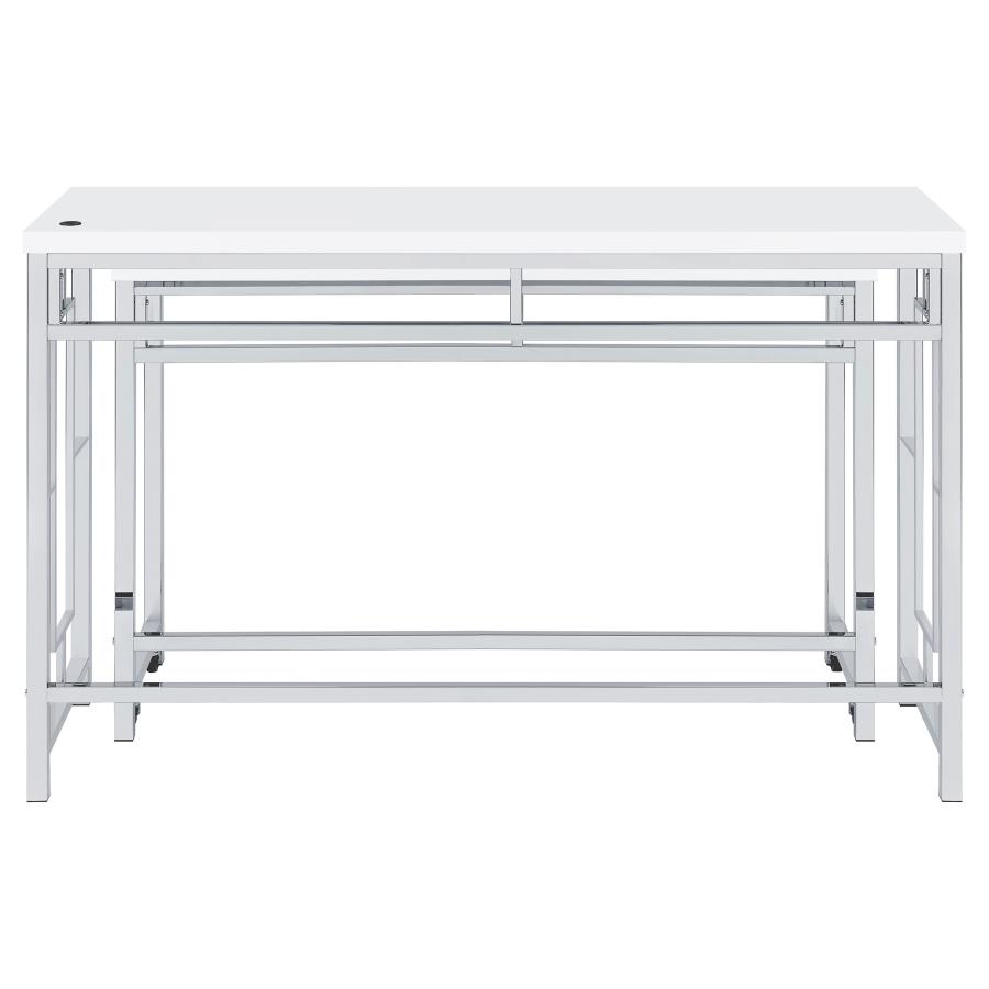 Jackson 4-piece Multipurpose Counter Height Table Set White view 7