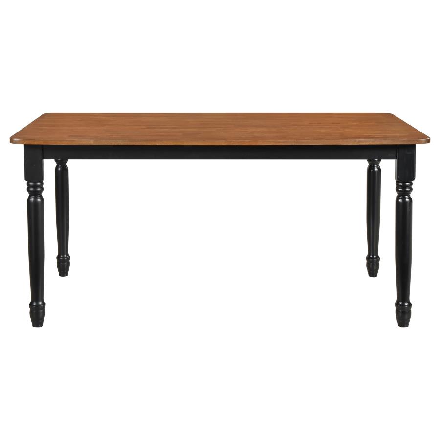 Hollyoak Rectangular 63-inch Wood Dining Table Walnut view 3