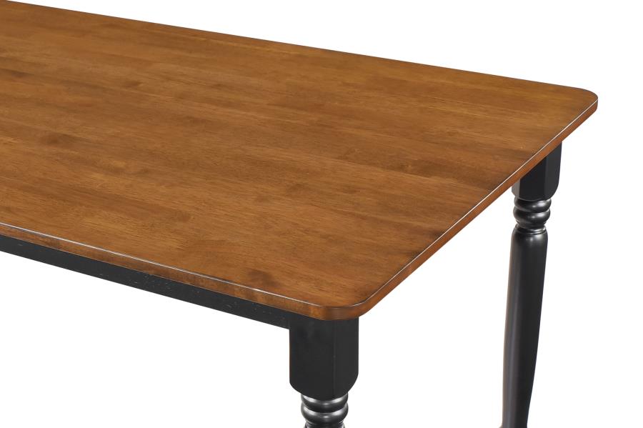 Hollyoak Rectangular 63-inch Wood Dining Table Walnut view 6