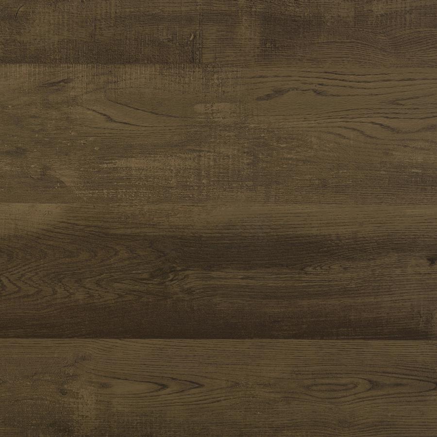 Burkhart Round 35-inch Pub Height Bistro Bar Table Brown Oak view 6