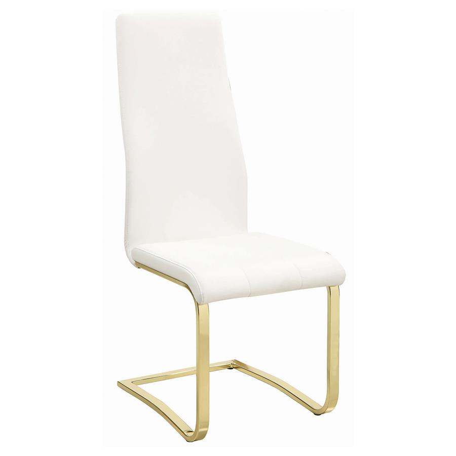 Montclair Upholstered Dining Side Chair White (Set of 4) view 3