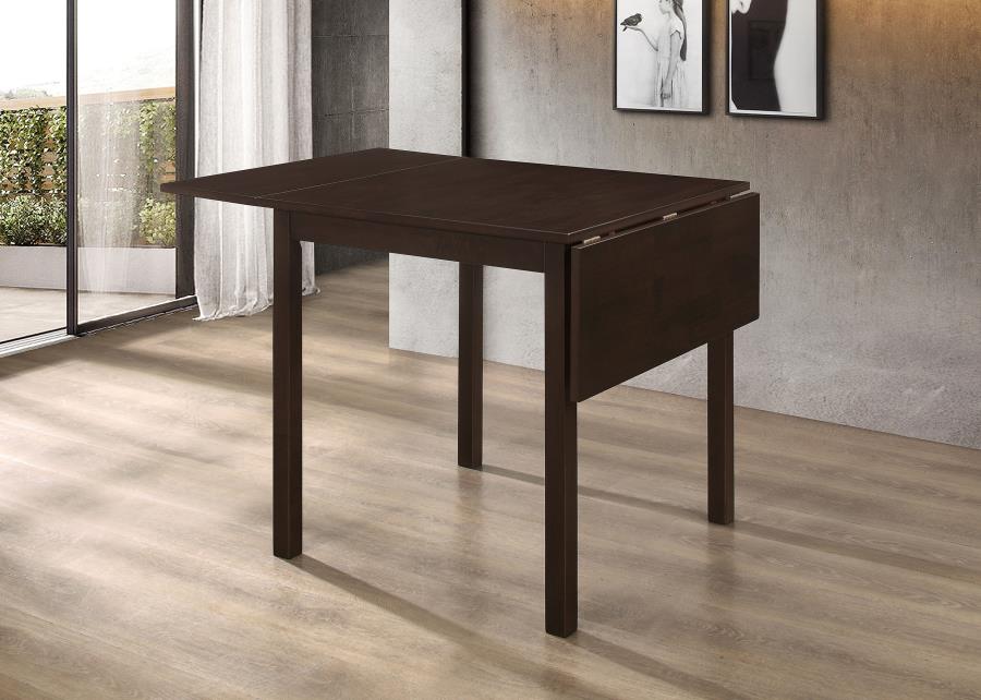 Kelso Rectangular 52-inch Extension Dining Table Cappuccino view 3