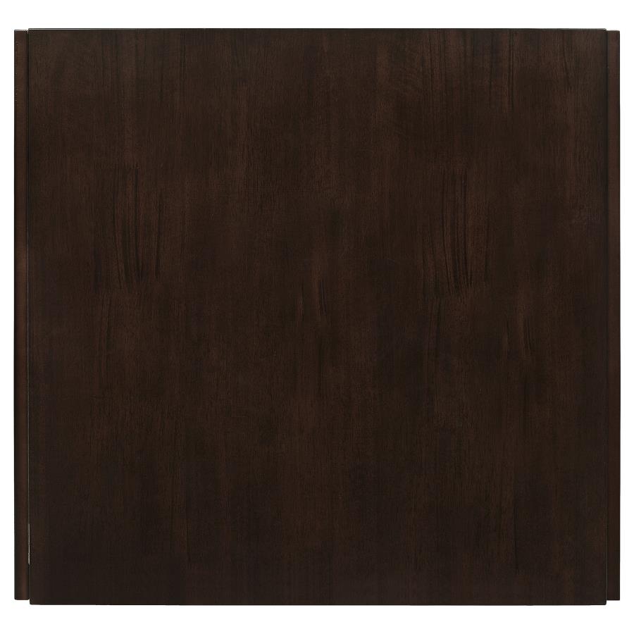 Kelso Rectangular 52-inch Extension Dining Table Cappuccino view 7