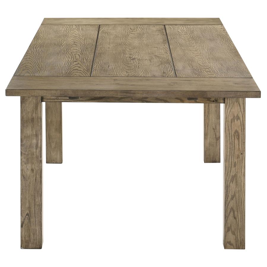 Cardova 87-inch Solid Wood Extension Dining Table Vineyard Oak view 7