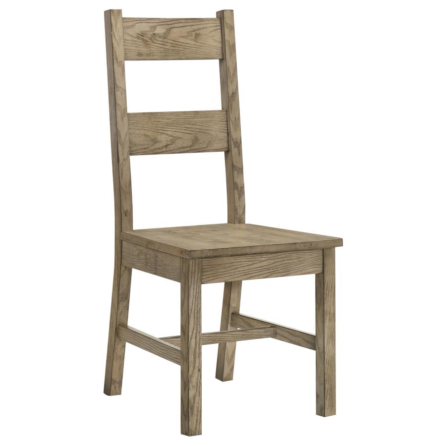 Cardova Solid Wood Dining Side Chair Vineyard Oak (Set of 2) view 3