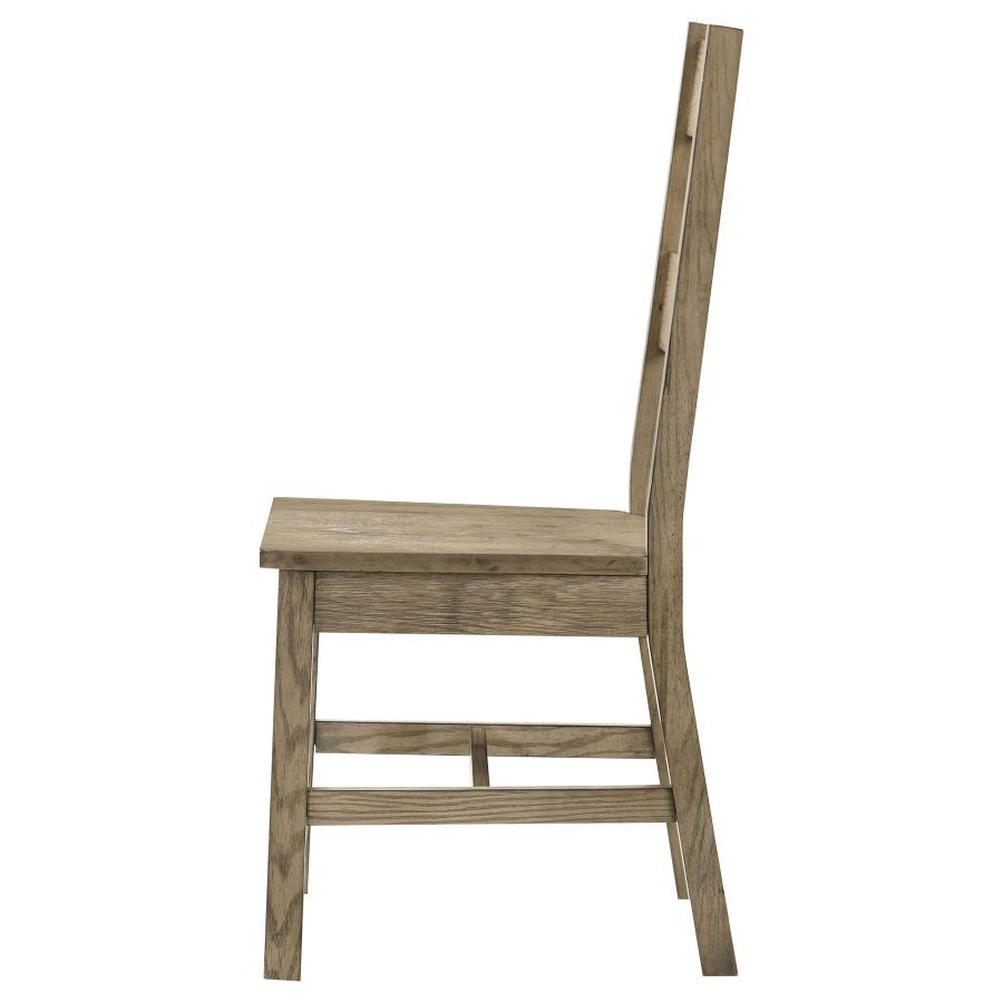 Cardova Solid Wood Dining Side Chair Vineyard Oak (Set of 2) view 6