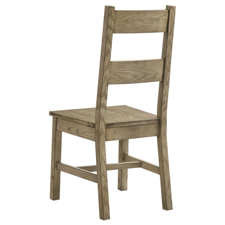 Cardova Solid Wood Dining Side Chair Vineyard Oak (Set of 2) view 7
