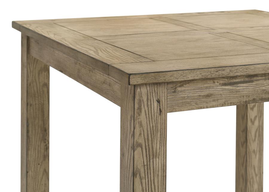Cardova Square Counter Height Dining Table Vineyard Oak view 7