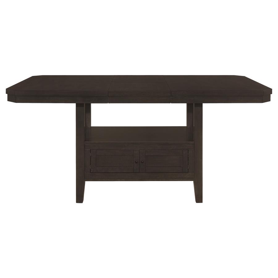 Prentiss 78-inch Extension Counter Dining Table Cappuccino view 5