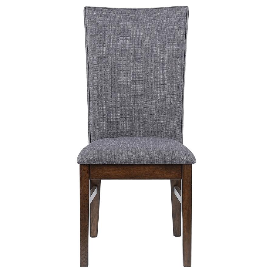 Sherwood Upholstered Dining Side Chair Grey (Set of 2) view 4