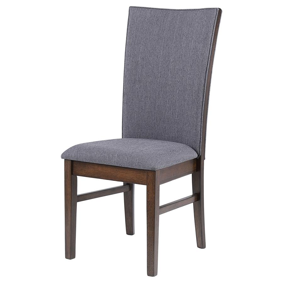 Sherwood Upholstered Dining Side Chair Grey (Set of 2) view 5