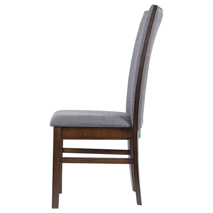 Sherwood Upholstered Dining Side Chair Grey (Set of 2) view 6