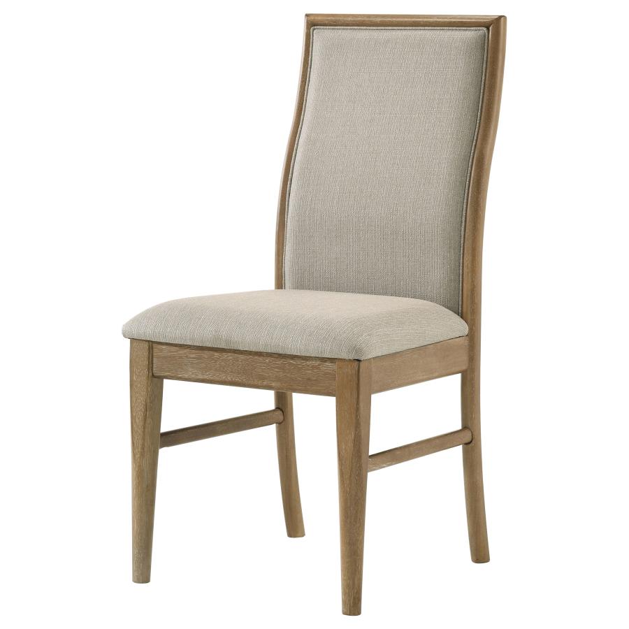 Adina Upholstered Dining Side Chair Barley (Set of 2) view 5