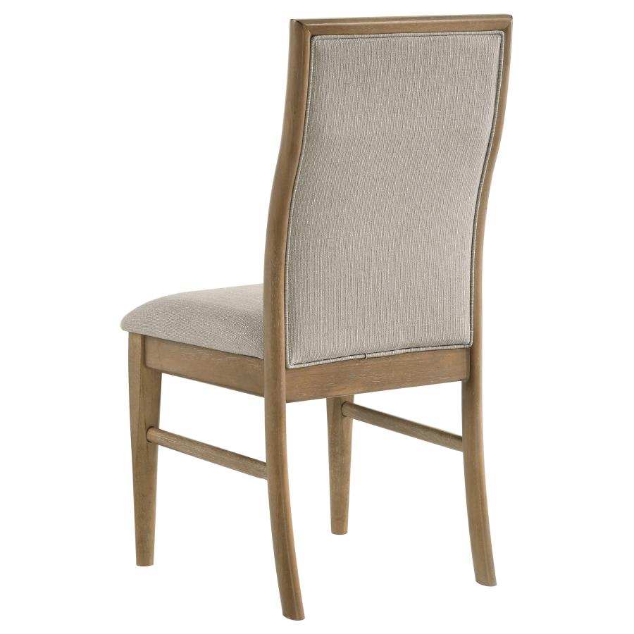Adina Upholstered Dining Side Chair Barley (Set of 2) view 7