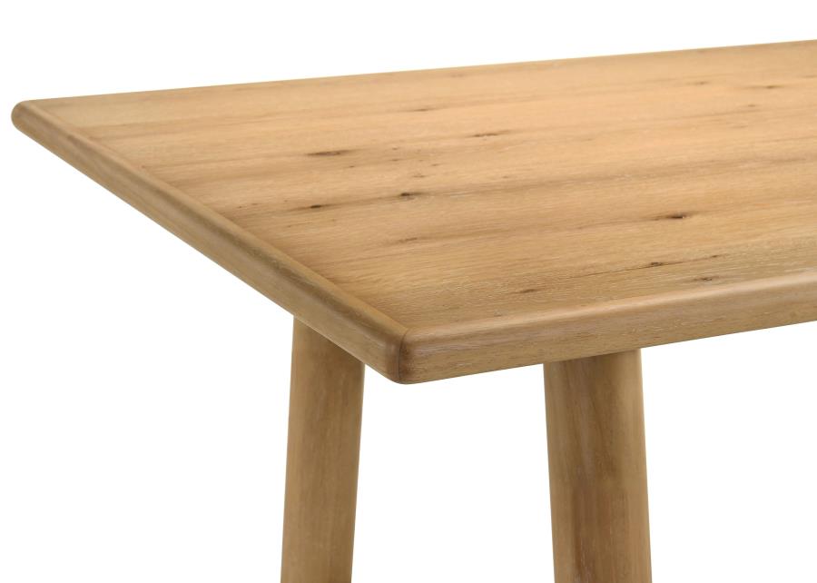 Duncan 7-piece Rectangular Wood Dining Table Set Washed Oak view 7
