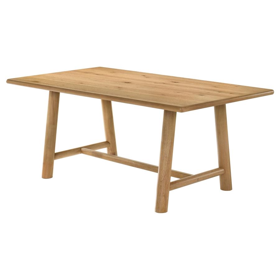 Duncan 71-inch Rectangular Wood Dining Room Table Washed Oak view 4