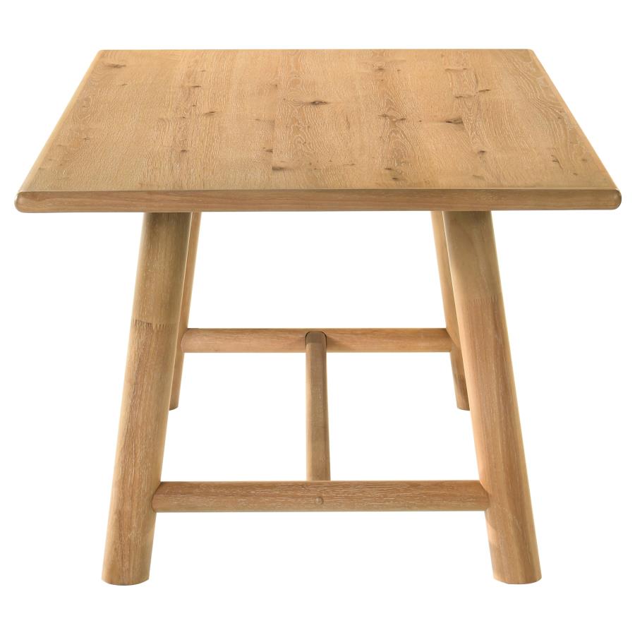 Duncan 71-inch Rectangular Wood Dining Room Table Washed Oak view 5