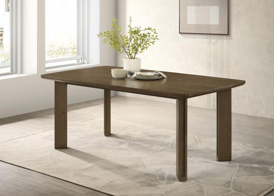Ottowa 71-inch Rectangular Wood Dining Table Brown view 2