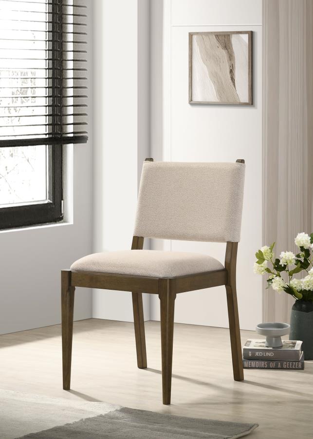 Ottowa Upholstered Dining Side Chair Brown (Set of 2) view 2