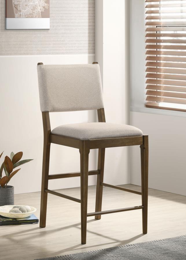 Ottowa Upholstered Counter Side Chair Brown (Set of 2) view 2