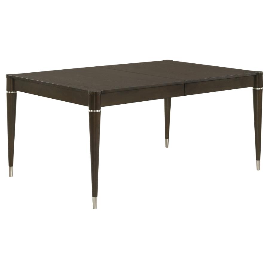 Reseda 81-inch Extension Leaf Dining Table Ash Brown view 4