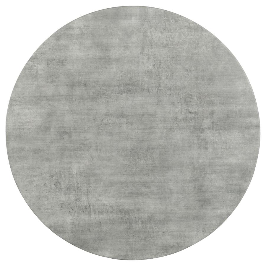 Neil Round 50-inch SmartTop Dining Table Gunmetal view 4