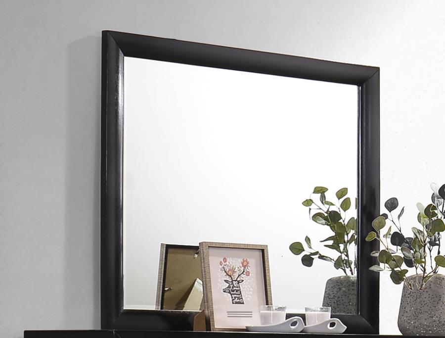 Briana Dresser Mirror Black view 2