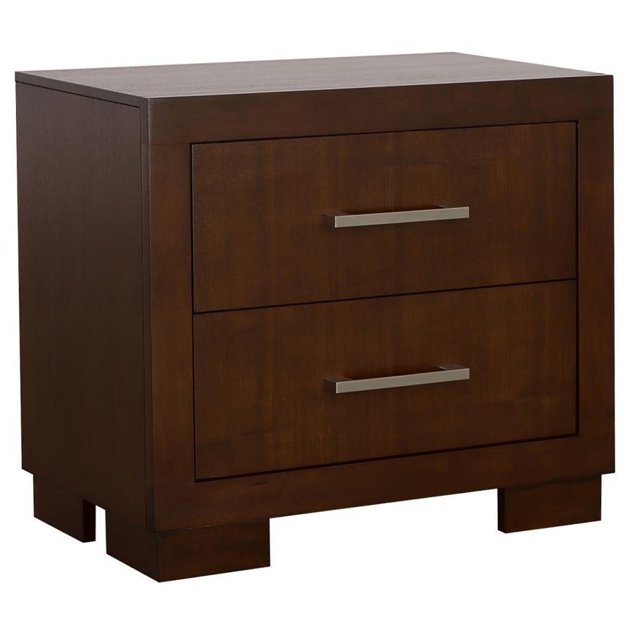 Jessica 4-piece Eastern King Bedroom Set Cappuccino view 6
