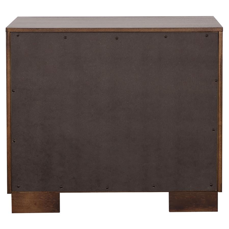 Jessica 5-piece Eastern King Bedroom Set Cappuccino view 6