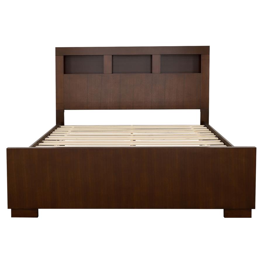 Jessica 4-piece Queen Bedroom Set Cappuccino view 4