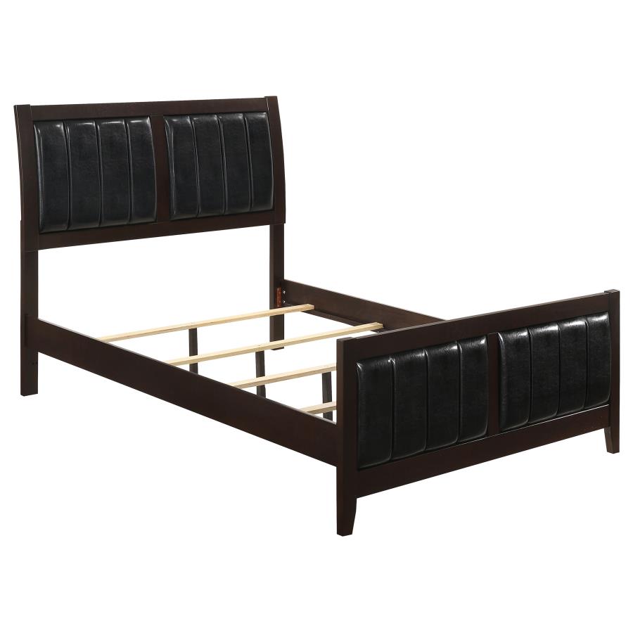 Carlton 5-piece Full Bedroom Set Cappuccino view 3
